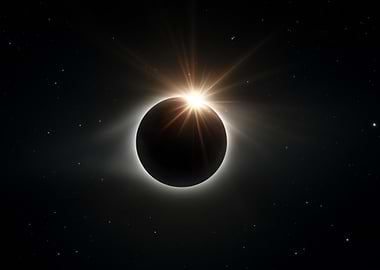 Solar Eclipse in Space
