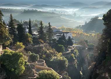 Ronda, Spain: Cliffside Townscape
