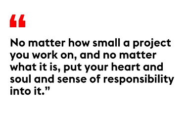 Inspirational Quote on Project Responsibility