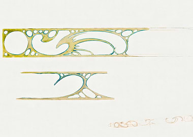 Abstract Organic Design Sketch