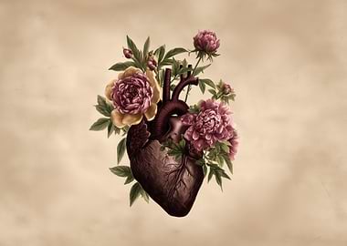 Floral Heart Anatomy