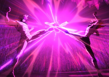 Okarun and Evil Eye's Power Clash