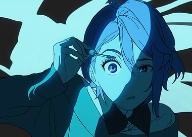 Blue Gaze, Focused Reflection