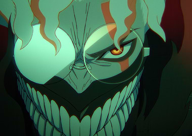 The Powerful Okarun's Glare