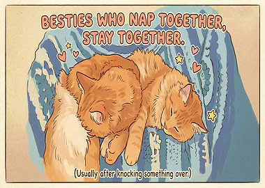 Besties Napping Together