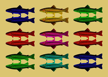 Colorful Fish Pattern