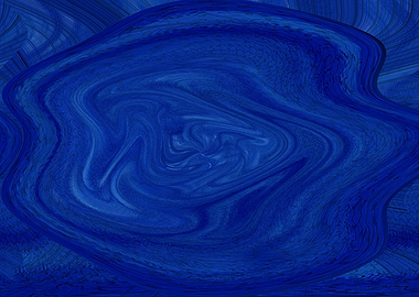 Abstract Blue Swirl SAID4