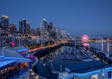 Seattle Blue Hour