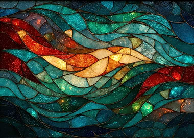 Stained Glass Waves