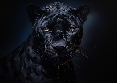 Black Panther Portrait