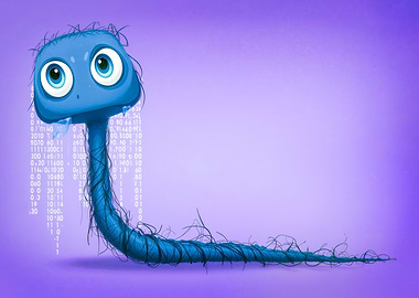 Cute Digital Basilisk