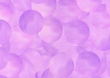 Purple and Pink Watercolor Circles Pattern