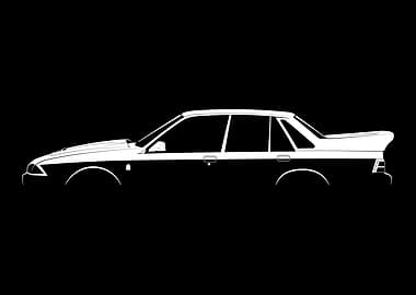 Commodore SS Group A SV Silhouette