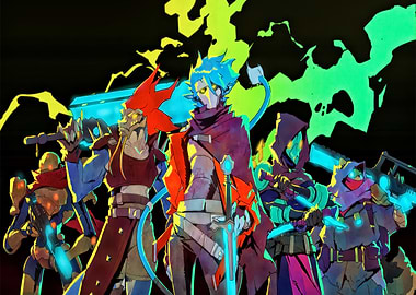 Hyper Light Breaker Game Art