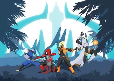 Fantasy Team in Action