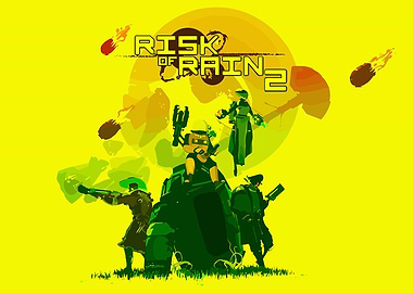 Risk of Rain 2 Game Illustration