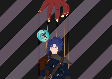 Puppet Master Fantasy Illustration