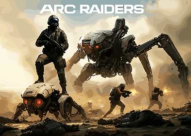 Arc Raiders: Soldiers and Robotic Spiders