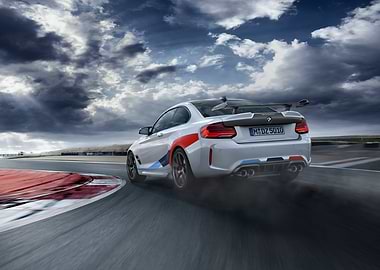 BMW M2 CS Racing on Track