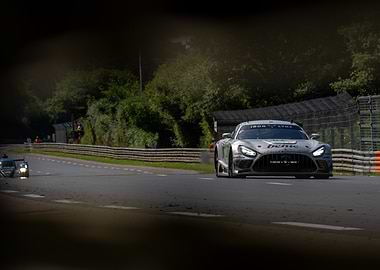 Mercedes-AMG GT3 Race Car on Track