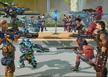 Apex Legends Characters Face Off
