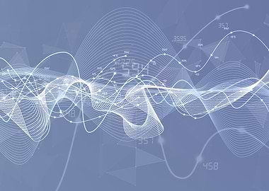 Abstract Data Visualization with Lines and Numbers