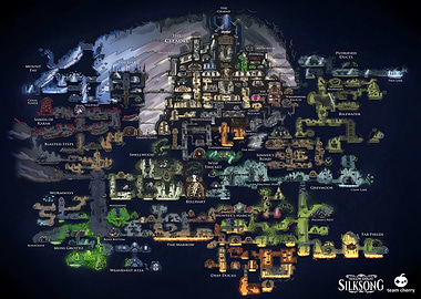 Hollow Knight Map
