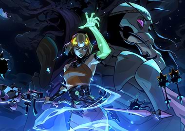 Hades Game Character Illustration