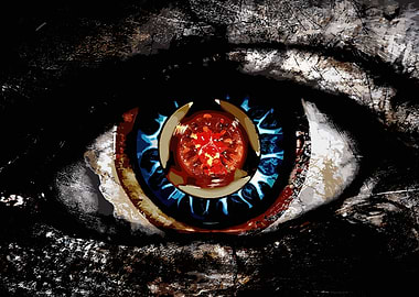 Cybernetic Eye Digital Art