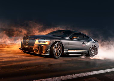 Bentley Continental Supersports in Smoky Setting