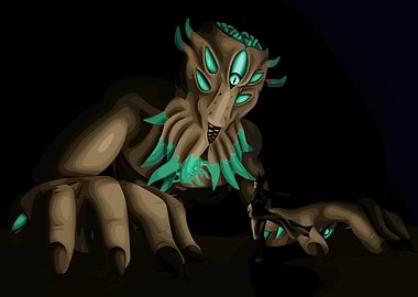 Terrifying Monster Confrontation