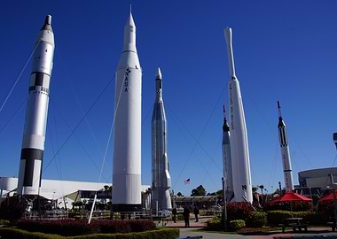 Rocket Garden at Kennedy Space Center