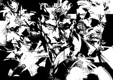 Metal Gear Solid: Solid Snake Collage