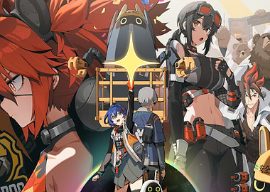 Zenless Characters with a Mysterious Object