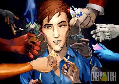 Robert Dispatch Hands Offering Light