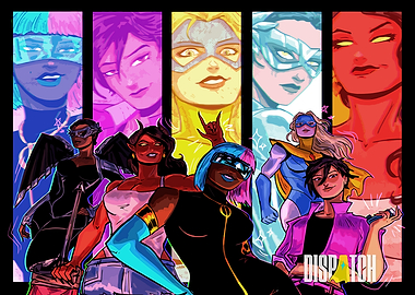 Women Dispatch Character Art