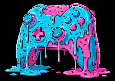 Donut Glazed Game Controller