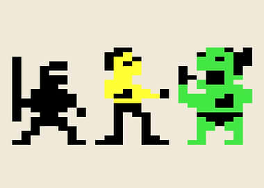 Bruce Lee, Yamo, Ninja - C64