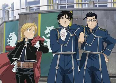 Amestrian Officers and the Fullmetal Alchemist