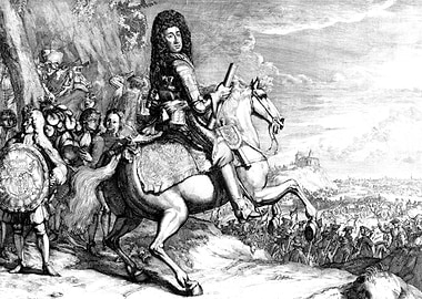 William III of England Engraving