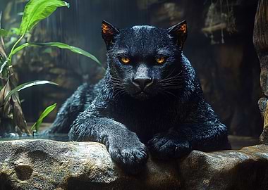Black Panther Portrait
