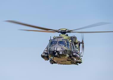 German Army NH90 in Flight – RIAT 2024