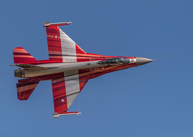 Danish F‑16AM “Dannebrog 2.0” – RIAT 2024