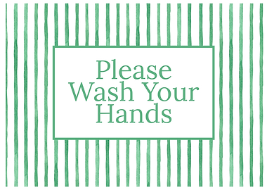 Please Wash Your Hands Sign
