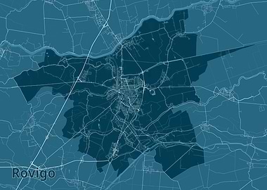 Rovigo City Map