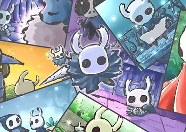Hollow Knight Collage