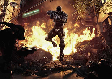 Crysis Nanosuit Action Scene