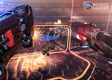 Rocket League In-Game Action