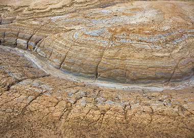 Layered Rock Formation