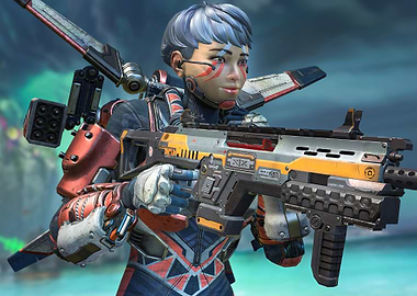 Valkyrie Apex Legends with CAR SMG